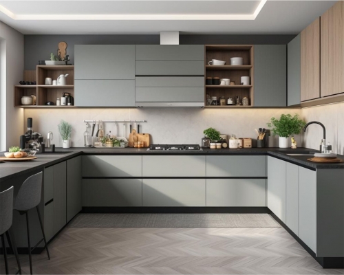 Tủ bếp Acrylic - Phú Mỹ - BRVT   